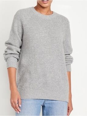 Old Navy SoSift Crew Neck Tunic Sweater